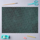 Papier Mousseline Vert émeraude de couronne Vintage foncée  (Artisanat)