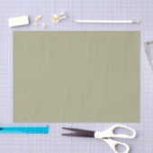 Papier Mousseline Vert Olive Anniversaire (Artisanat)