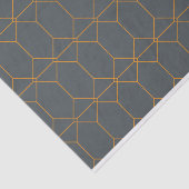 Papier Mousseline Vert, or, simple, rétro, élégante illustration (Détail)