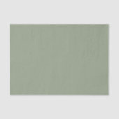 Papier Mousseline Vert Sauge (Recto)