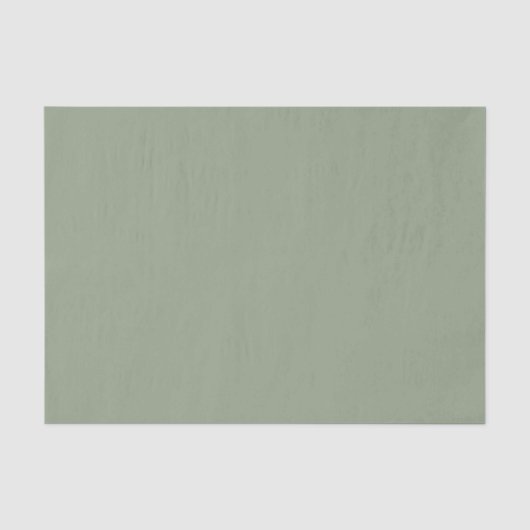 Papier Mousseline Vert Sauge (Recto)