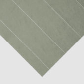 Papier Mousseline Vert sauge foncé rayé d'épingle (Détail)