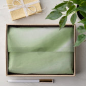 Papier Mousseline Vert scintillant (Cadeau)