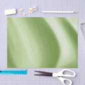 Papier Mousseline Vert scintillant (Artisanat)