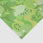 Papier Mousseline Vert Succulent (Détail)