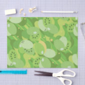 Papier Mousseline Vert Succulent (Artisanat)