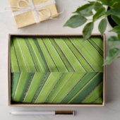 Papier Mousseline Vert tropical (Cadeau)