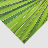 Papier Mousseline Vert tropical (Détail)