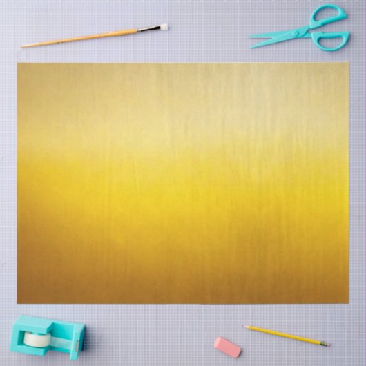 Papier Mousseline Vestige Doré (Artisanat)