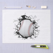 Papier Mousseline Vêtements de baseball - Baseball (Artisanat)