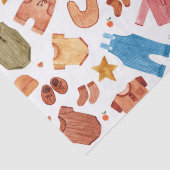 Papier Mousseline Vêtements pour bébés nouveau-nés Boho (Détail)