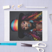 Papier Mousseline Vibe de la Nouvelle-Orléans3 (Artisanat)