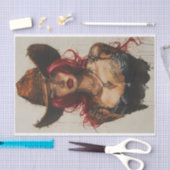 Papier Mousseline Vibes Cowgirl29 (Artisanat)