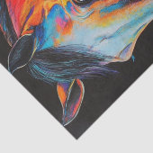 Papier Mousseline Vibes de cheval4 (Détail)