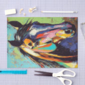 Papier Mousseline Vibes de cheval6 (Artisanat)