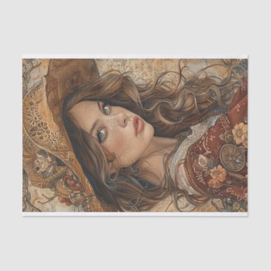 Papier Mousseline Vibes de cowgirl2 (Recto)