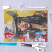 Papier Mousseline Vibes de graffiti5 (Artisanat)