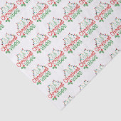 Papier Mousseline Vibes de Noël (Détail)