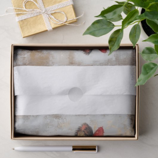 Papier Mousseline Vibes de vache Highland4 (Cadeau)