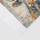 Papier Mousseline Vibes de vache Highland6 (Détail)