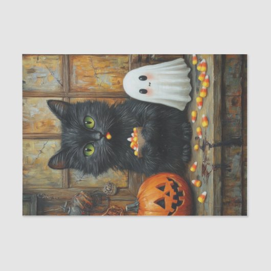 Papier Mousseline Vibes d'Halloween1 (Recto)