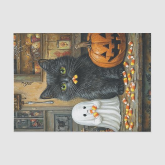 Papier Mousseline Vibes d'Halloween2 (Recto)