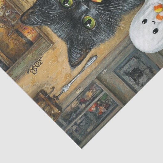 Papier Mousseline Vibes d'Halloween2 (Détail)