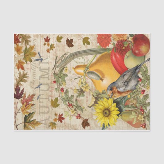 Papier Mousseline Vibes d'octobre (Recto)