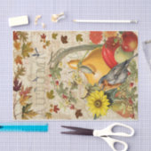 Papier Mousseline Vibes d'octobre (Artisanat)