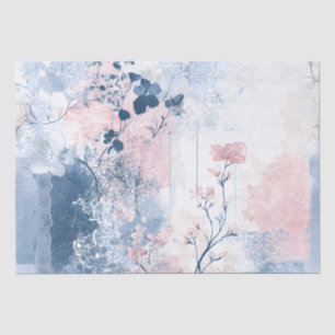 Papier Mousseline Vibes Vintages molles Floral