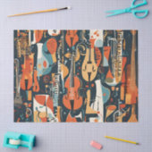 Papier Mousseline Vibes Whimsical Jazz (Artisanat)