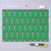 Papier Mousseline Vibrant Green Golf Putting thème (Artisanat)