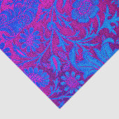 Papier Mousseline Vibrant, ombre, Art nouveau, William Morris, viole (Détail)