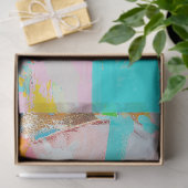 Papier Mousseline Vibrant Pop Queen Découpage Art Abstrait (Cadeau)