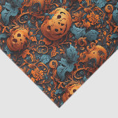 Papier Mousseline Vibrant thème Halloween (Détail)