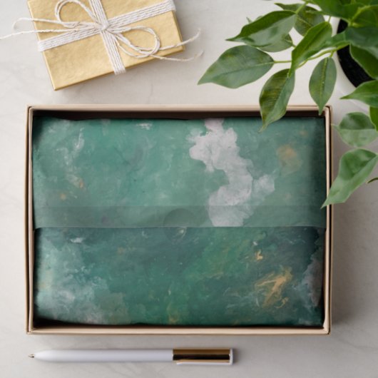 Papier Mousseline Vibraphone vert (Cadeau)