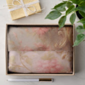 Papier Mousseline Victorian Blush Anglais Rose Gold Gunge (Cadeau)