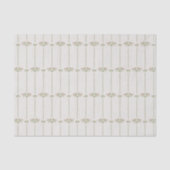 Papier Mousseline Victorian Botanical Traditional Stripes (Recto)