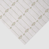 Papier Mousseline Victorian Botanical Traditional Stripes (Détail)