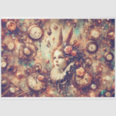 Papier Mousseline Victorian Fairytale Vintage Alice (Recto)