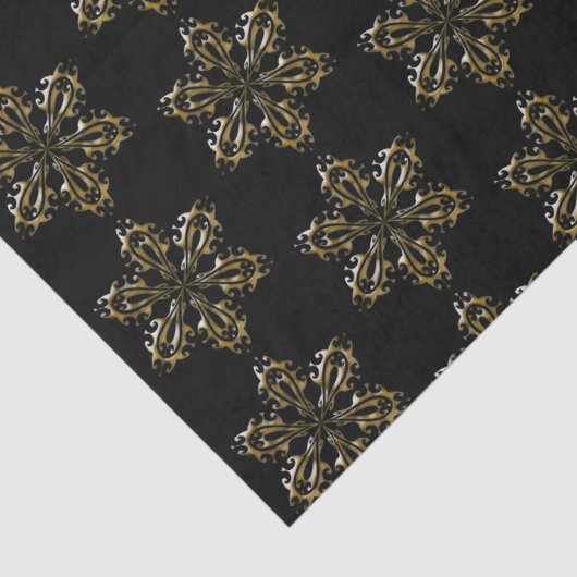 Papier Mousseline Victorian Fantasy Snowflake Christmas (Détail)