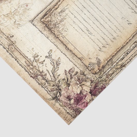 Papier Mousseline Victorian & Lace  (Détail)