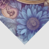 Papier Mousseline Victorian Pastel Steampunk Motif (Détail)