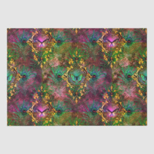 Papier Mousseline Victorien de papillon de Peacock