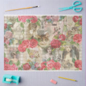 Papier Mousseline Victorien Shabby Chic Series Design 4 (Artisanat)