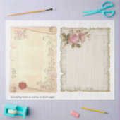 Papier Mousseline Victorien Shabby Chic Series Design 8 (Artisanat)