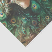 Papier Mousseline Vidéo Peacock (Détail)