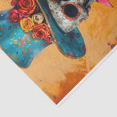 Papier Mousseline Vie de squelette1 (Détail)