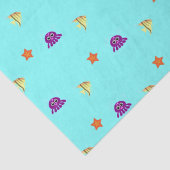 Papier Mousseline Vie marine (Détail)