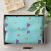Papier Mousseline Vie marine (Cadeau)